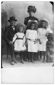 Familie Rietma rond 1900